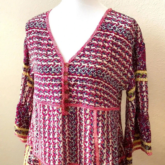Anthropologie Maeve Lilyana Boho Chic Top - Picture 4 of 6
